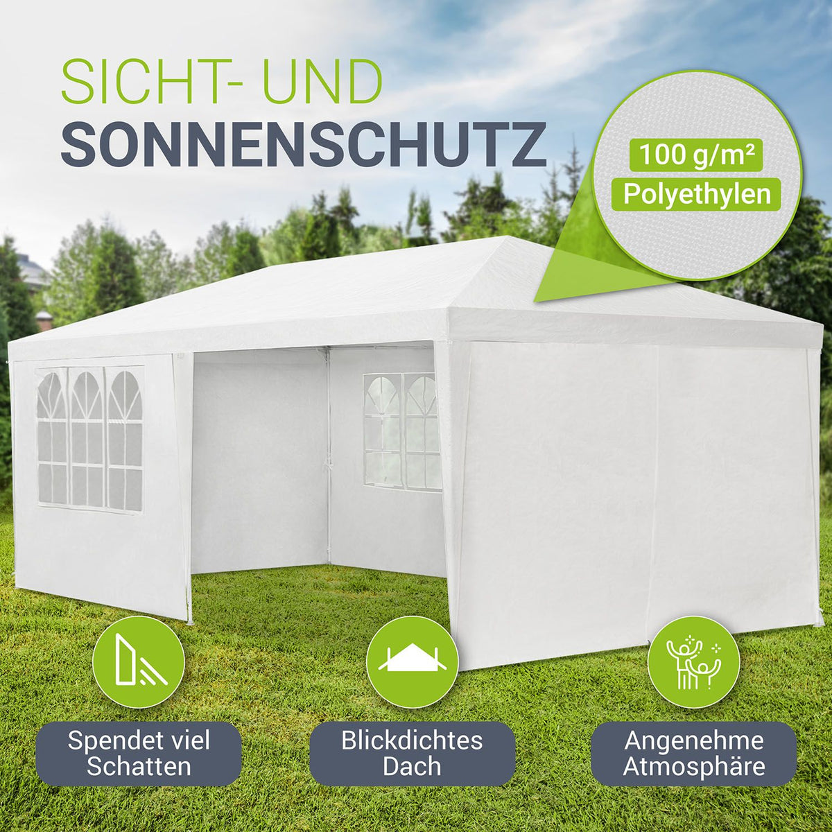 Feesttent 3x6 m