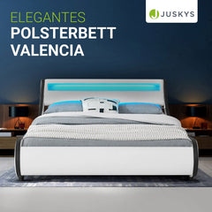 Gestoffeerd bed Valencia