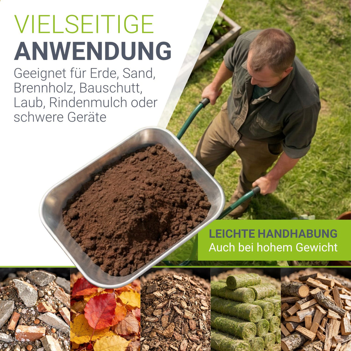 Kruiwagen Garden 100 L