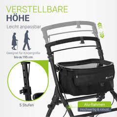 Rollator voor het appartement