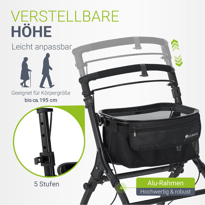 Rollator voor het appartement