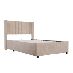 Gestoffeerd bed Savona