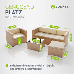 Polyrattan lounge Punta Cana