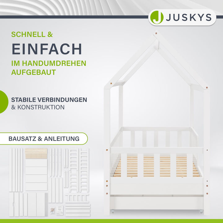 Kinderbed Marli 90 x 200 cm met bedlade