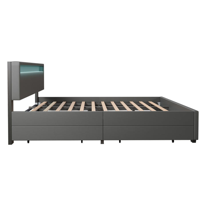 Gestoffeerd bed Lyon
