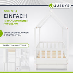 Kinderbed Marli 80 x 160 cm met bedlade