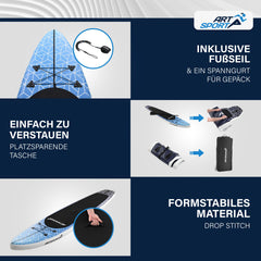 Staan Up Paddling Board - compleet setje