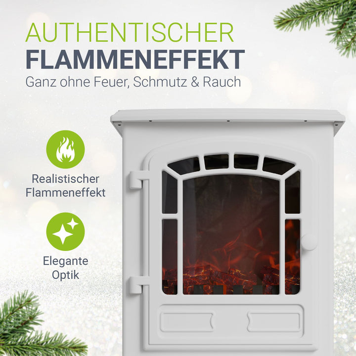 Elektrische open haard 2000W met vlameffect