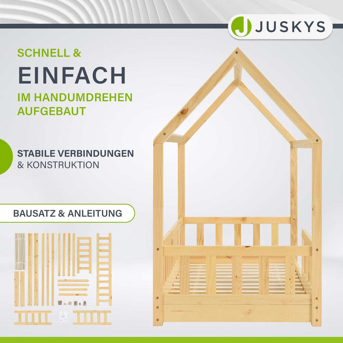 Kinderbed Marli 80 x 160 cm