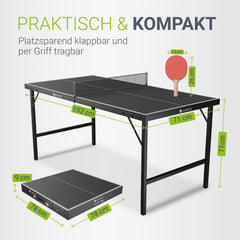 Mini-tafeltennistafel Flexi