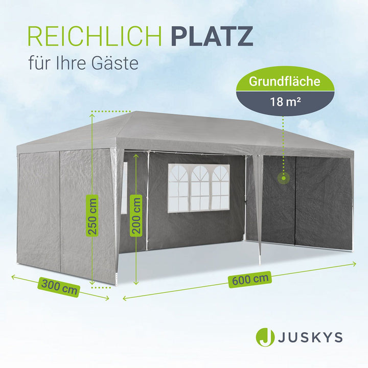 Feesttent 3x6 m