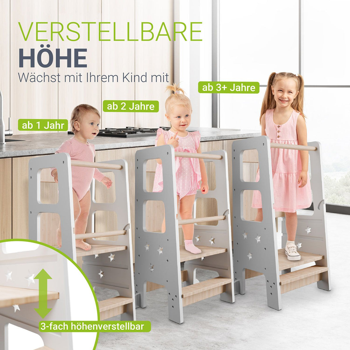 Leren toren Henny