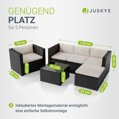Polyrattan lounge Punta Cana