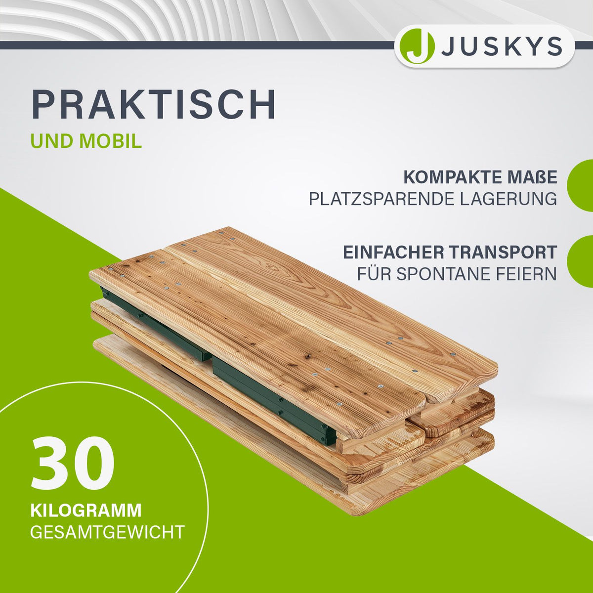 Biertentenset Passau 220 cm