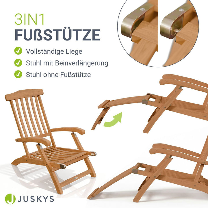 Opvouwbare tuinligstoel Evia