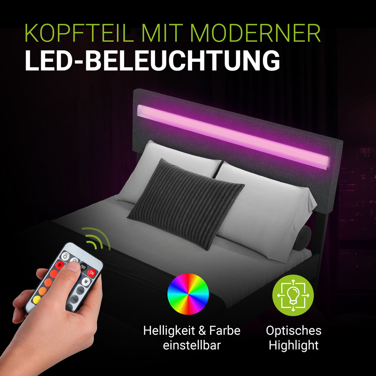 Zwevend bed Lissabon