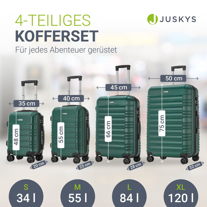 Kofferset met harde schaal Rome