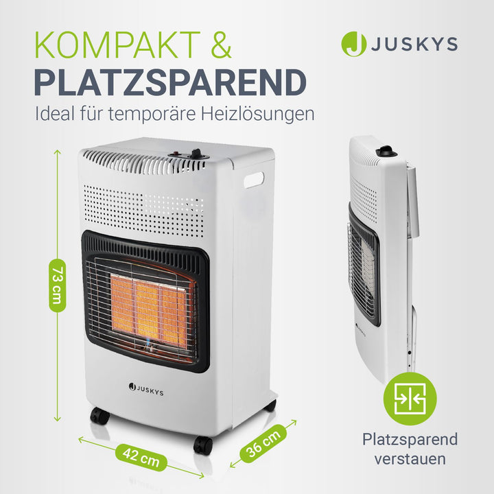 Gaskachel voor binnen
