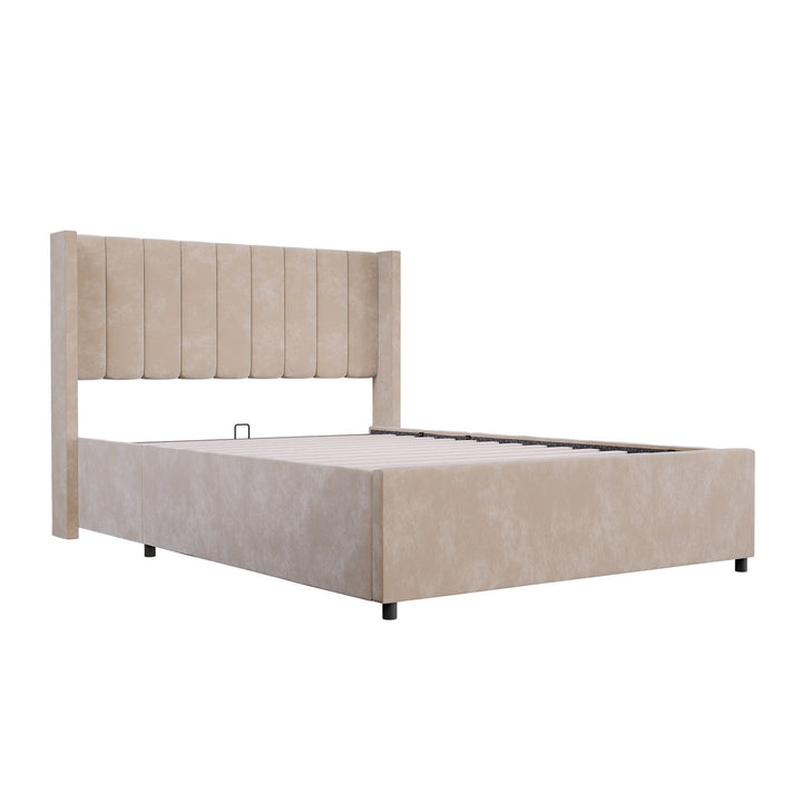 Gestoffeerd bed Savona