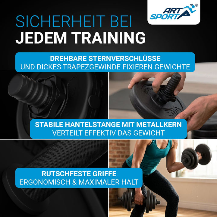 Halterset 20 kg