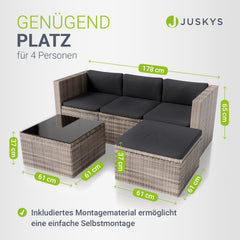 Polyrattan lounge Punta Cana