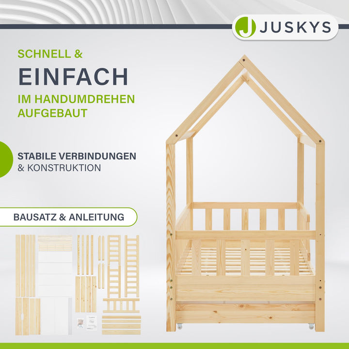 Kinderbed Marli 90 x 200 cm met bedlade