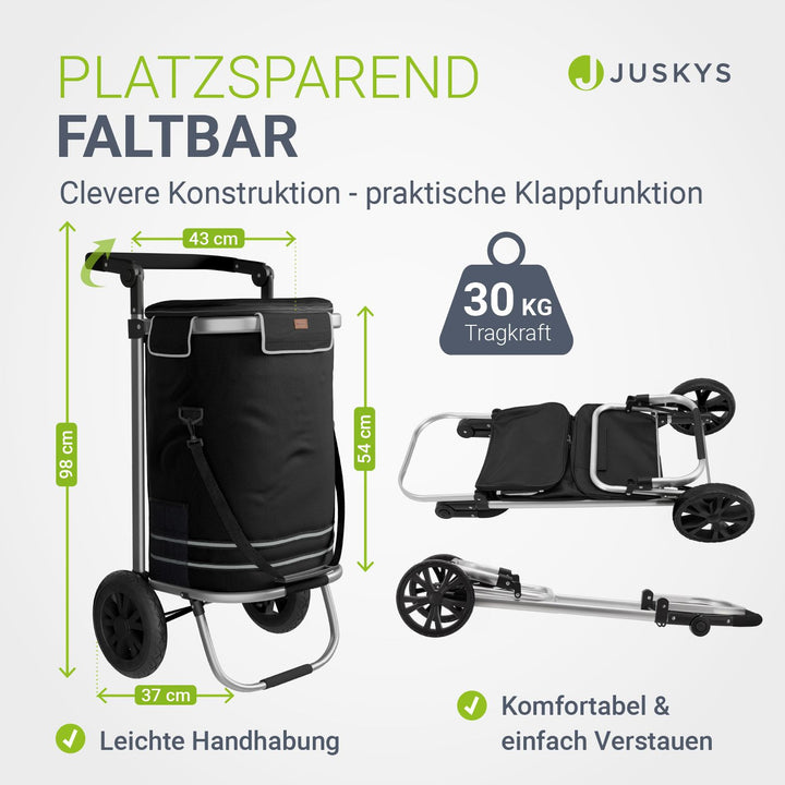 3in1 winkelwagentje - 56 L capaciteit