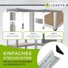 3er rekkensysteem 1 Corner & 2 Basic