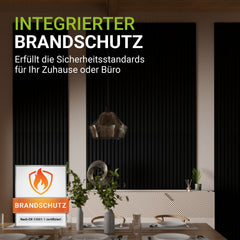 Akoestische panelen houtlook 4er Set