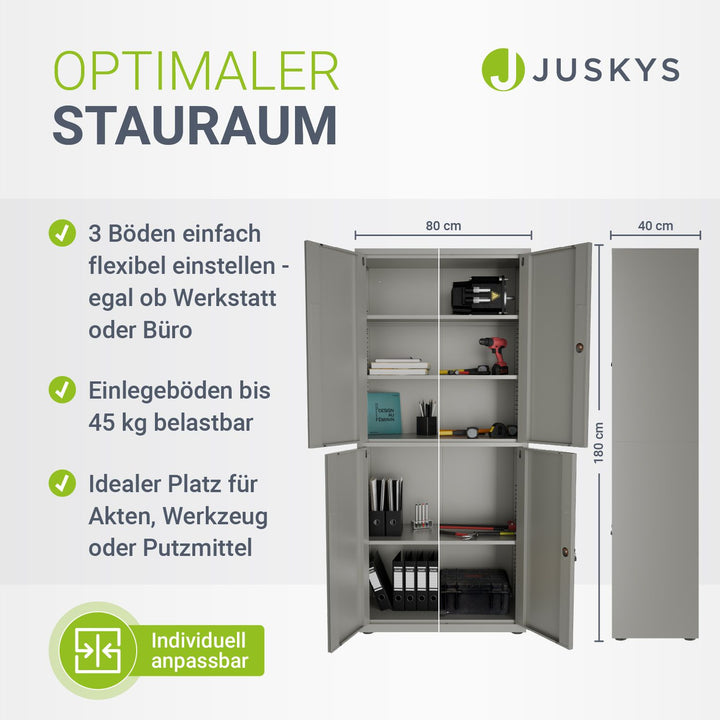 Metalen archiefkast