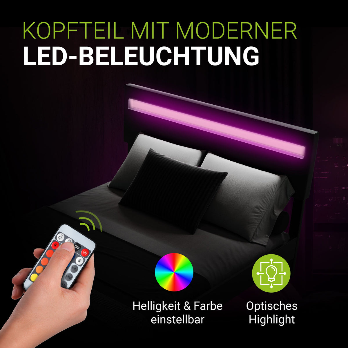 Zwevend bed Lissabon
