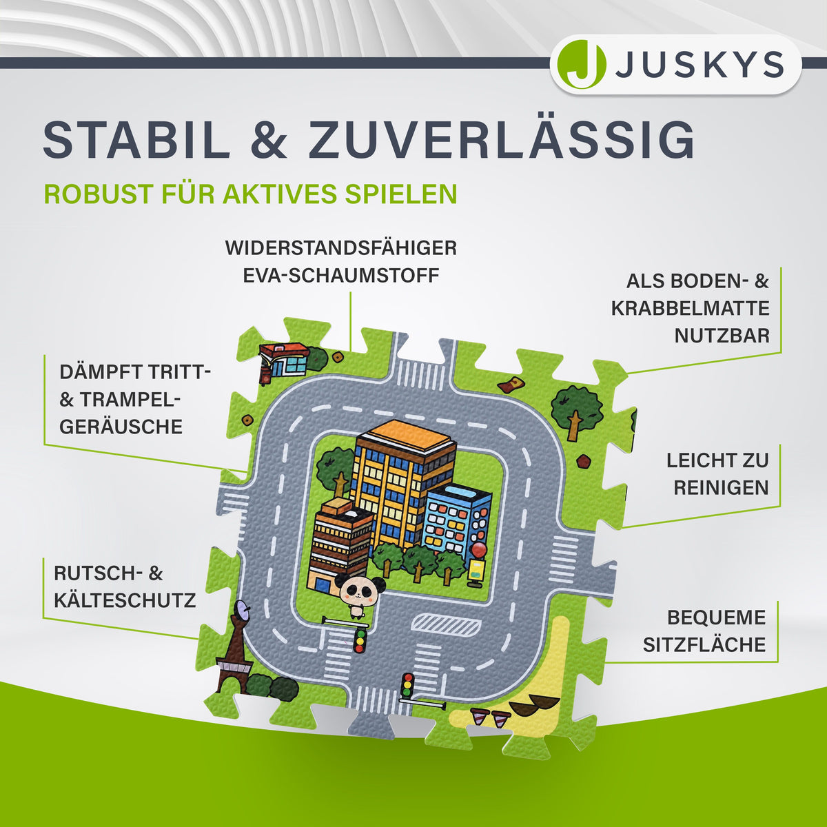 Puzzelmat voor baby's en kinderen