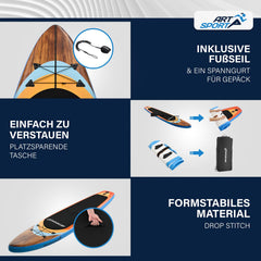 Staan Up Paddling Board - compleet setje