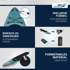 Staan Up Paddling Board - compleet setje