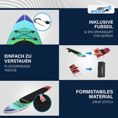 Staan Up Paddling Board - compleet setje