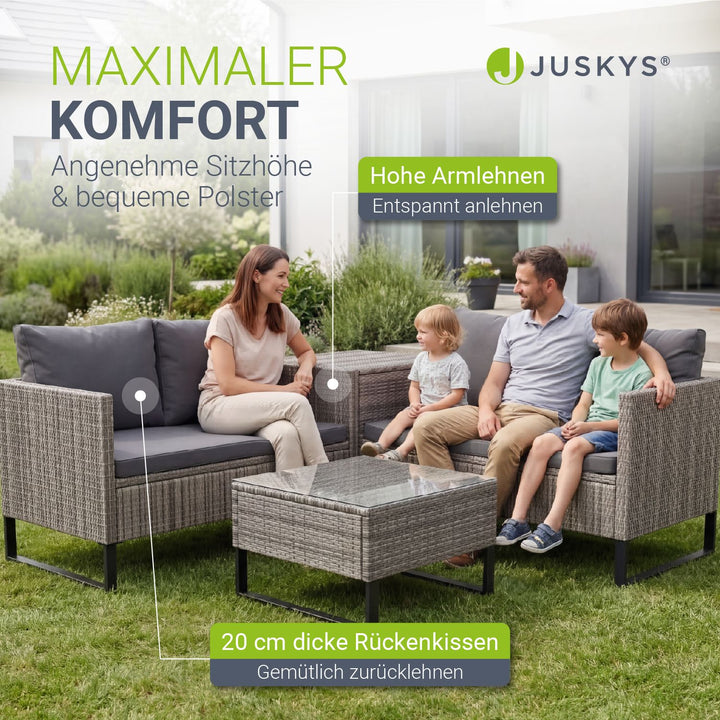 Tuinlounge voor 4 mensen Santorini