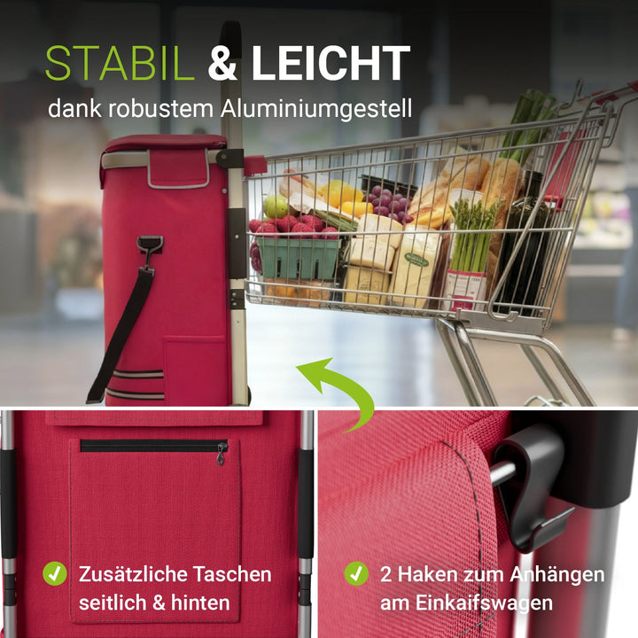 Trapklimmer met boodschappentrolley