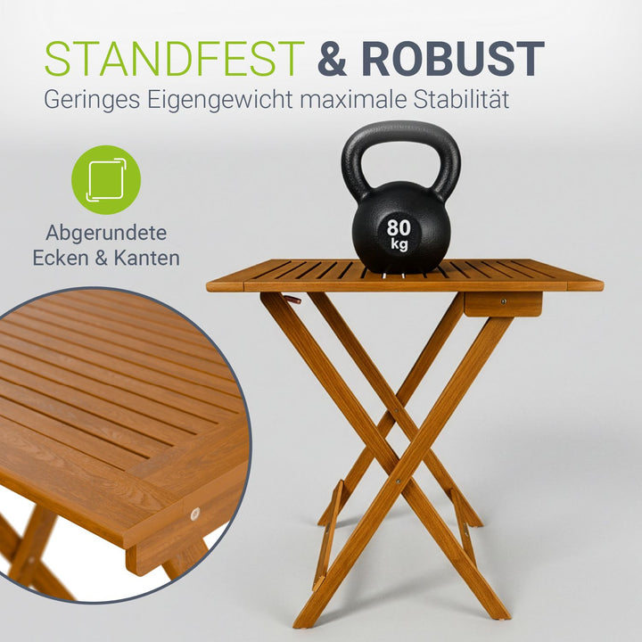 Opklapbare houten tafel Zadar