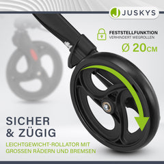 Aluminium rollator Vital met zitje