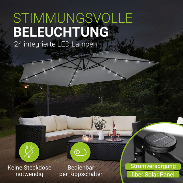 LED zweefparasol Brazil