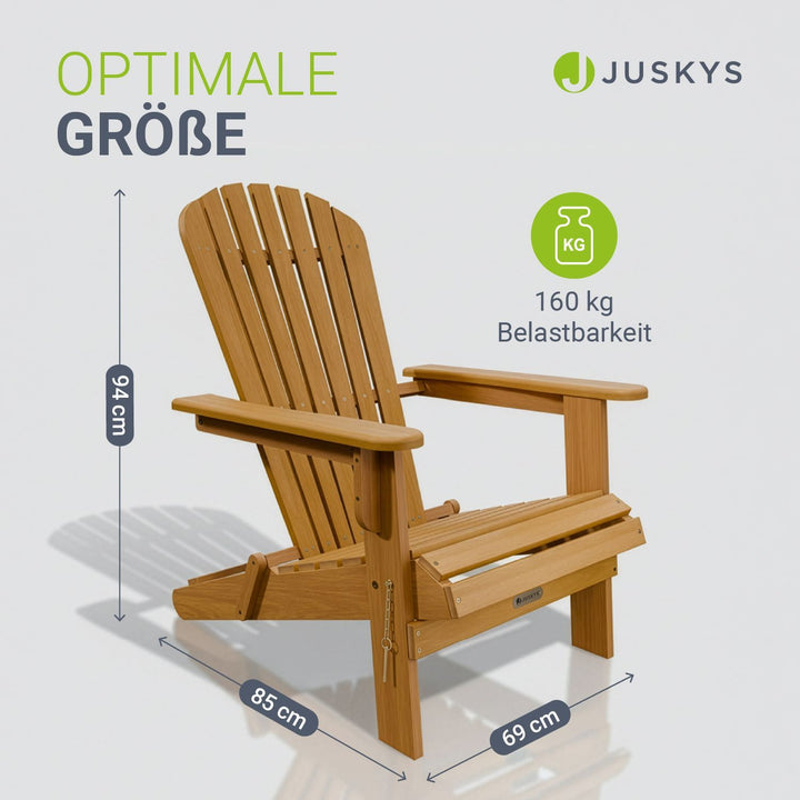Opvouwbare tuinligstoel Korfu