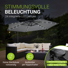 LED zweefparasol Brazil