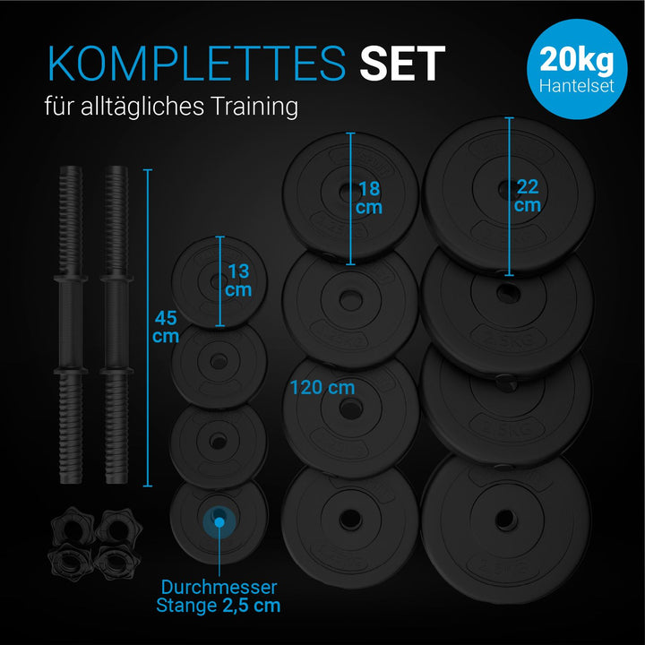 Halterset 20 kg