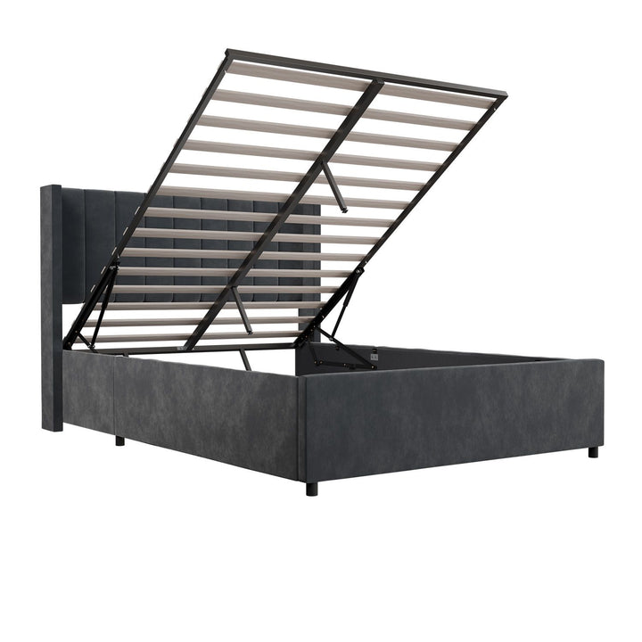 Gestoffeerd bed Savona