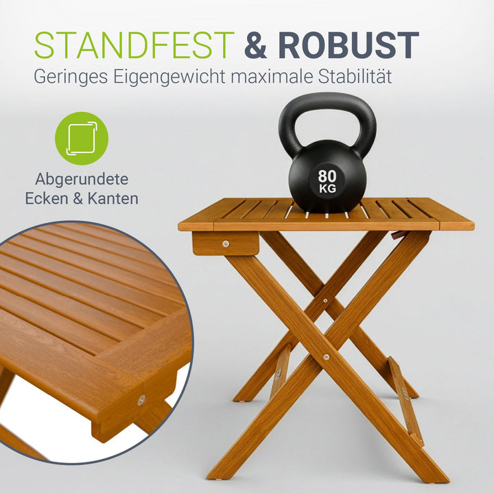 Opklapbare houten tafel Zadar