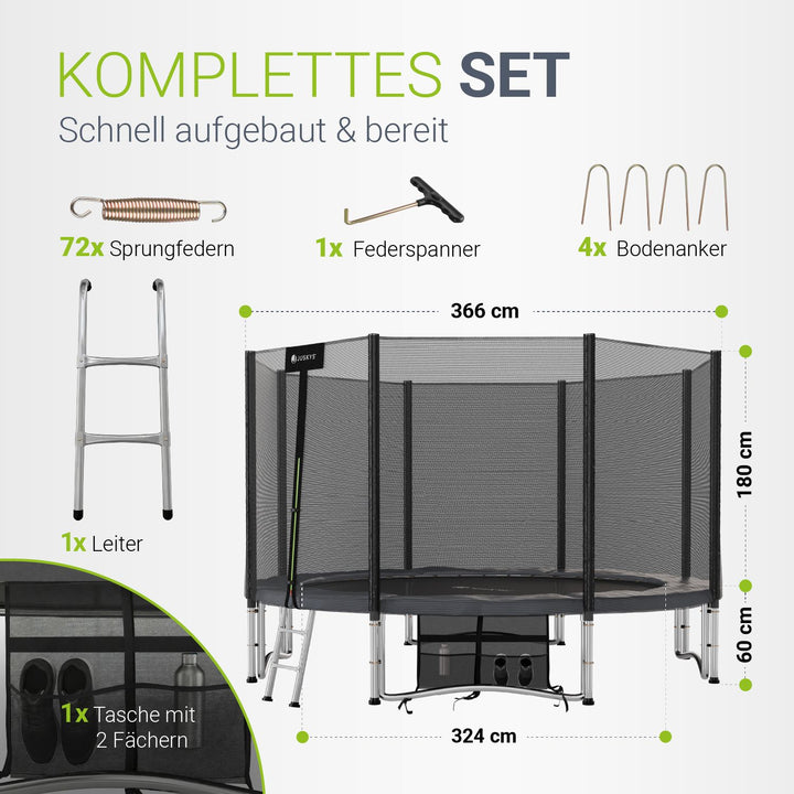 Outdoor trampoline JumpMaster