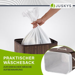 Bamboe wasmand Curly