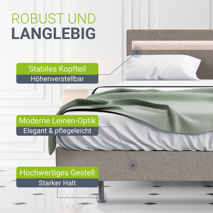 Zwevend bed Lissabon