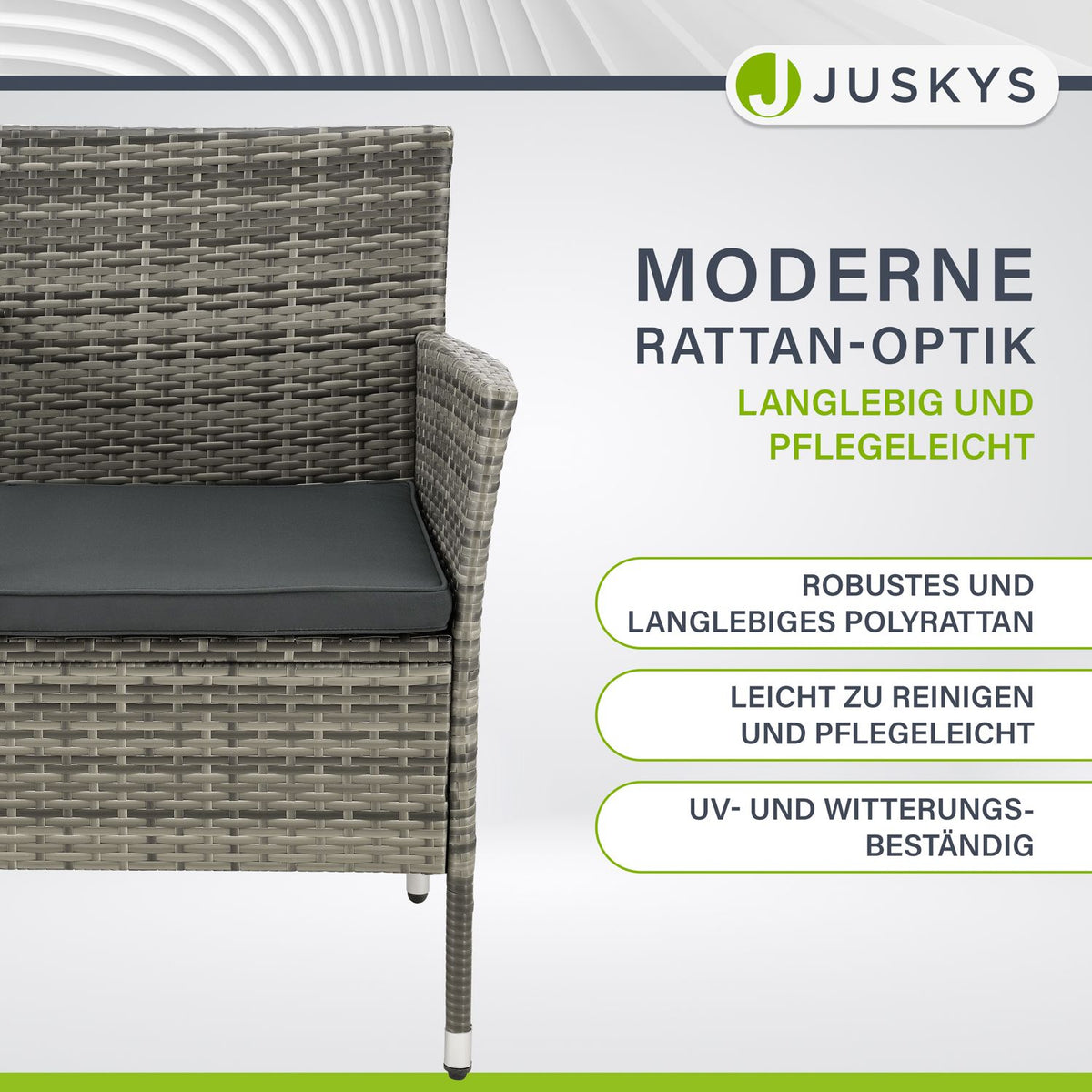 Polyrattan bank Monaco