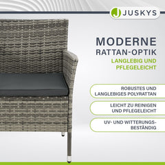 Polyrattan bank Monaco